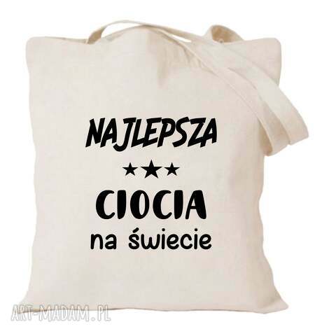 Torba bawełniana z nadrukiem dla przedszkolanki - prezent na zakończenie roku