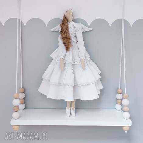 anioł lalka alba pierwsza komunia święta tilda dla dziecka