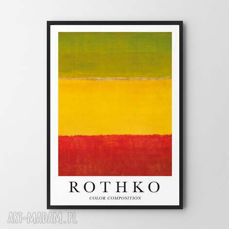 hogstudio plakat rothko - format 30x40 cm, obraz modne plakaty