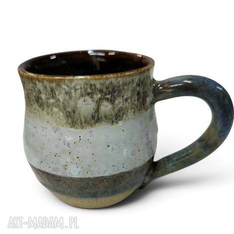 Ręcznie robiony kubek ceramiczny 330 ml - na prezent