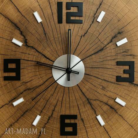 zegar lite drewno duży ciężki musisz zobaczyć nowy wysylka