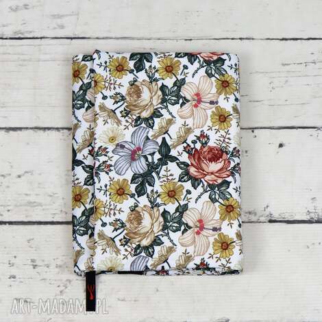 etui otulacz na książkę vintage garden large b5