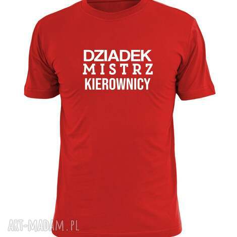 Koszulka z nadrukiem dla dziadka - najlepszy prezent od wnuków