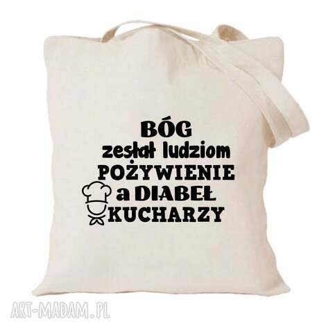 Torba bawełniana dla kucharza - prezent szefa kuchni (chef)