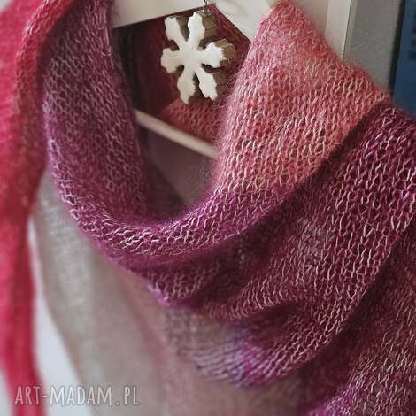 dodatki chusta mgła na drutach, szyję, prezent, szal