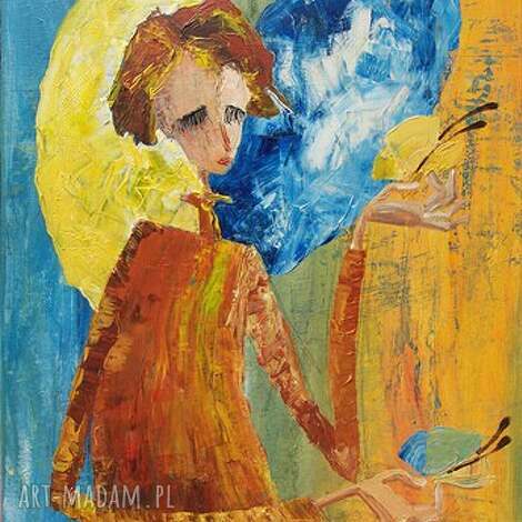 Obraz Canvas 35x42 - Anioł "Porównanie nie jest argumentem"