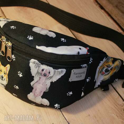 Nerka handmade damska na spacer - york, maltańczyk, corgi, grzywacz (rozmiar M)