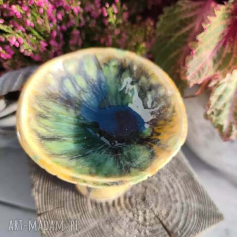 Ceramiczna miseczka grzybek handmade - wyjątkowy prezent