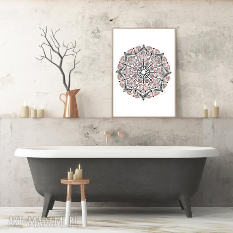 mandala 50x70cm, plakat, sztuka, obraz, grafika