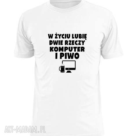 Koszulka z nadrukiem dla informatyka - prezent dla programisty na urodziny