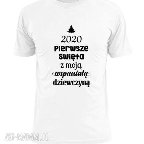 Koszulka na Pierwsze Święta z imieniem - we trójkę