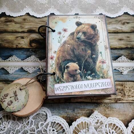 🐻 misie notatnik pamiętnik zeszyt zeszyt notatnik pamiętnik