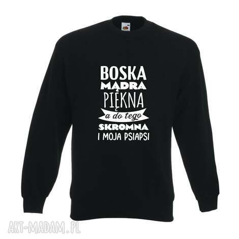 Bluza z nadrukiem dla przyjaciółki - prezent psiapsi na święta