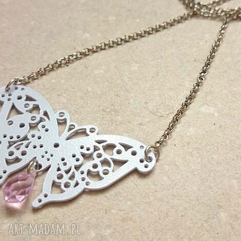 motylem jestem, motyl, naszyjnik