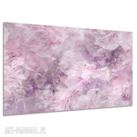 Obraz na płótnie z piwoniami 120x80 cm - różowo-fioletowy