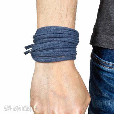pleciona bawełniana bransoletka męska bransolety męskie argento akcesoria
