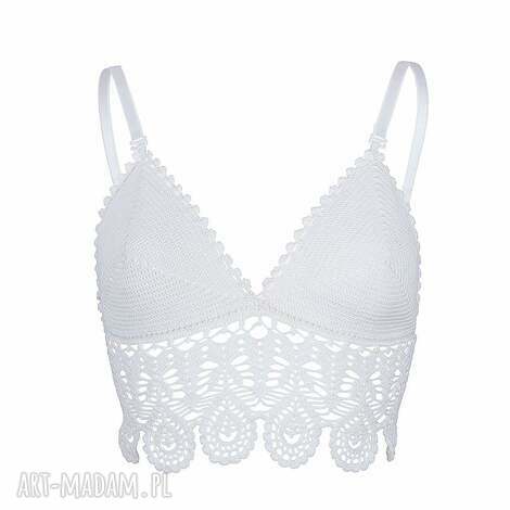 Kostium kąpielowy Korfu - szydełkowe bikini z bawełny 100% (czarne)