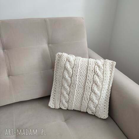 misz masz dorota poduszka dekoracyjna z warkoczami ze sznurka 40cmx40cm