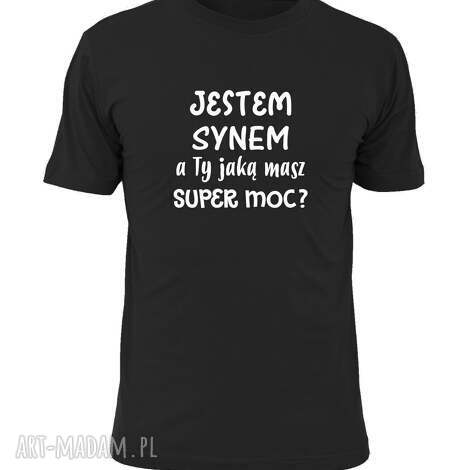 Koszulka z nadrukiem dla syna - najlepszy syn, prezent na urodziny