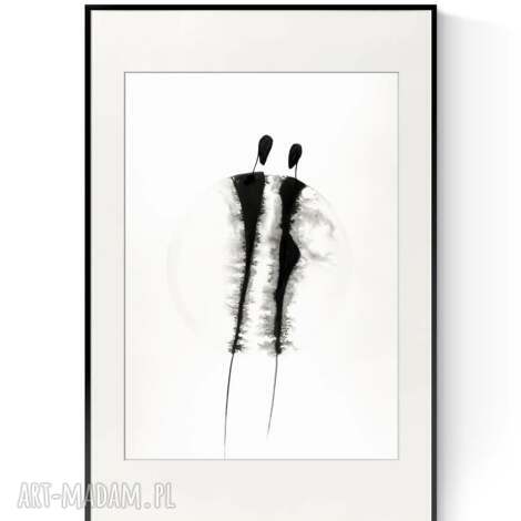 Obraz ręcznie malowany 50x70 cm - nowoczesna abstrakcja