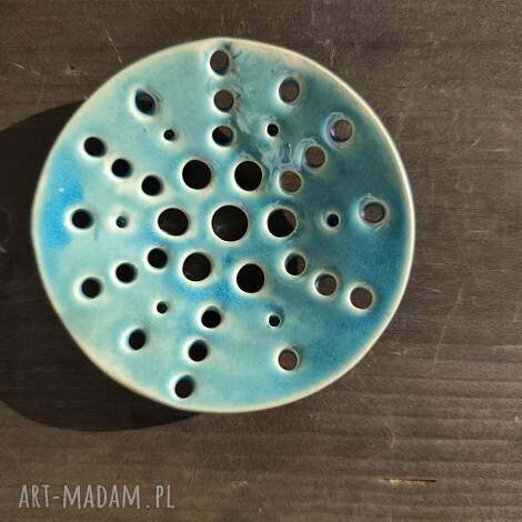 Mydelniczka ceramiczna ryba do łazienki - prezent handmade