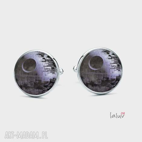 Spinki do mankietów Gwiazda Śmierci Star Wars - Laluv