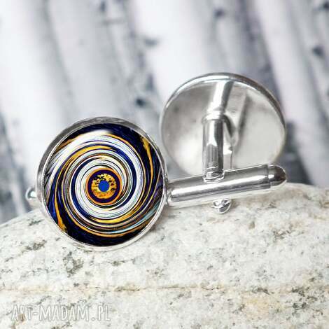 awangardowe spinki do koszuli (spinki męskie koszulowe, mankietówki, prezent dla)