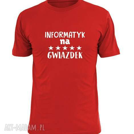 Koszulka dla informatyka - najlepszy programista, prezent na urodziny