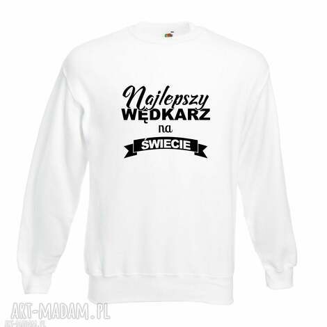Bluza z nadrukiem dla wędkarza - prezent na urodziny i święta | art-Madam.pl