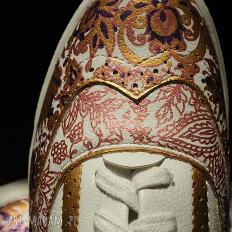 ręcznie malowane buty r 37 tureckie wzory na wesele prezent dla mamy