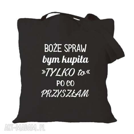 Torba z nadrukiem KORPO - bawełniana na zakupy, prezent