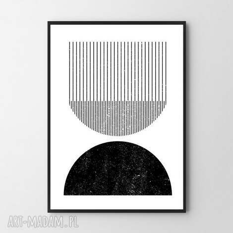 Plakat obraz Black Line B1 70x100 cm - minimalistyczna dekoracja ścienna