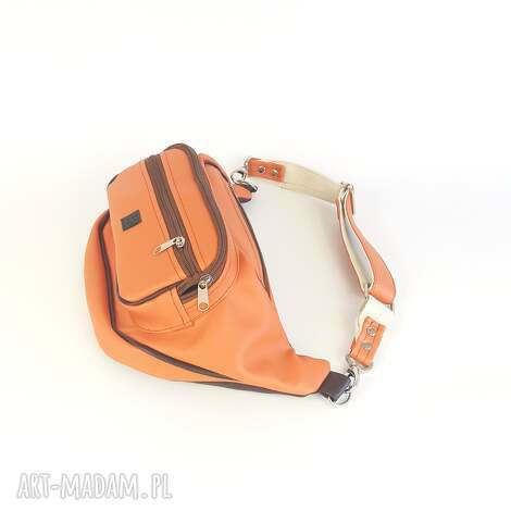 Torebko-nerka Kitty Ruda - nerka damska handmade na crossbody