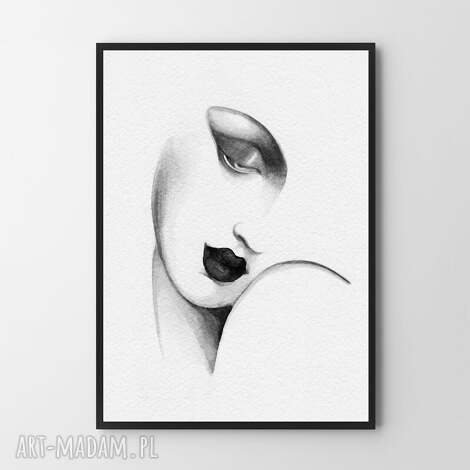 Plakat Kobieta Tamara 30x40 cm - reprodukcja do salonu