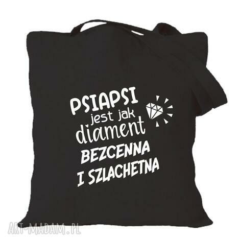 Torba bawełniana BFF z nadrukiem dla przyjaciółki - prezent psiapsi