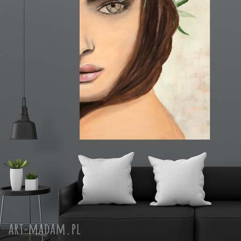 Plakat "Spójrzenie" 50x70 cm - dekoracja na ścianę