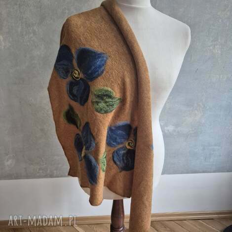 chustki i apaszki świetny prezent na dzień mamy rudachusta handmade wełniana