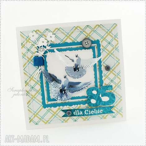 kartka dla wielbiciela gołębi - zam. pani ania, gołąb, ptak, urodziny