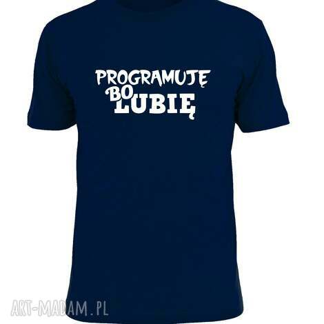 Koszulka z nadrukiem dla informatyka - prezent dla programisty
