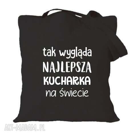 Torba bawełniana z nadrukiem dla kucharki - prezent od art-Madam.pl