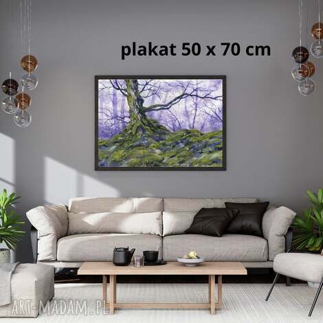 Autorski plakat na ścianę - dekoracja do wnętrza