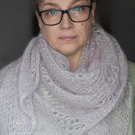 dodatki chusta mgła na drutach, szyję, prezent, szal, szalik