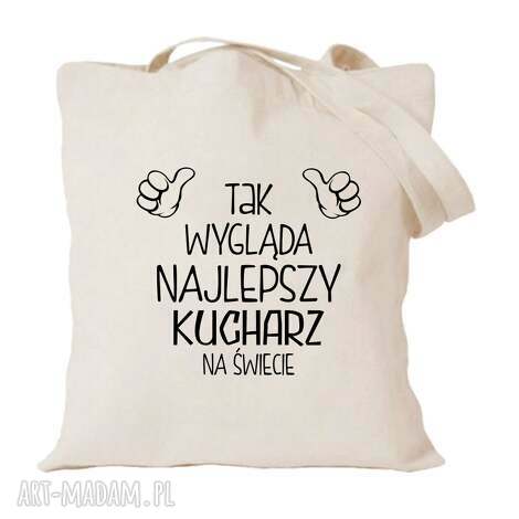 Torba z nadrukiem dla kucharki - prezent najlepsza kucharka