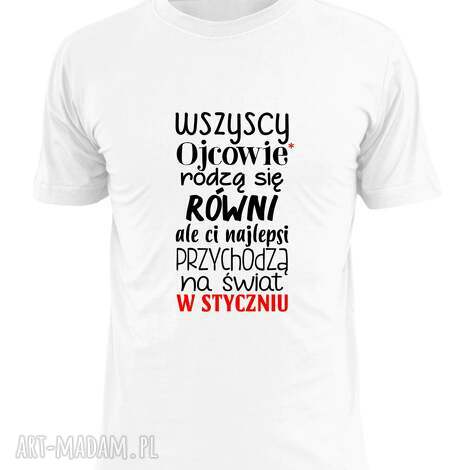 Koszulka z nadrukiem dla taty - prezent na Dzień Ojca