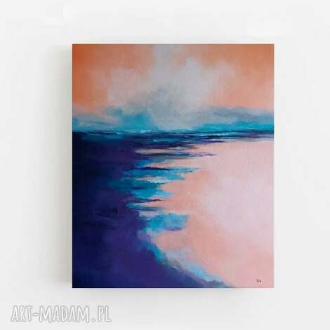 Abstrakcja - obraz akrylowy 50x60 cm Paulina Lebida