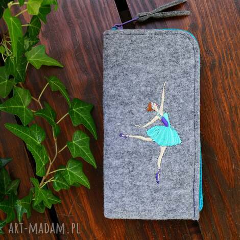 etui na telefon - baletnica, smartfon, pokrowiec, futerał balerina