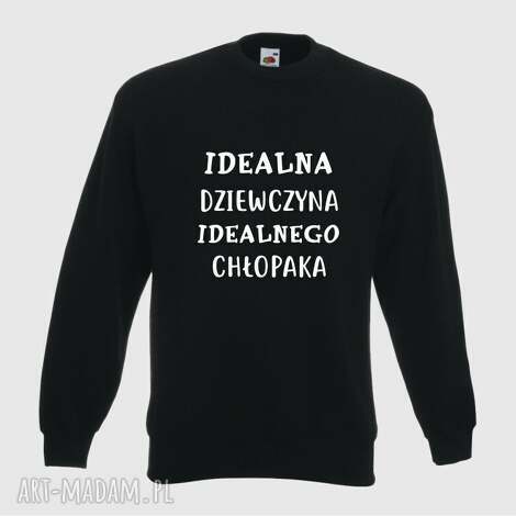 Bluza z nadrukiem Walentynki - prezent dla dziewczyny, żony i siostry