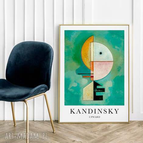 Plakat Kandinsky Upward 30x40 cm - nowoczesna sztuka do domu