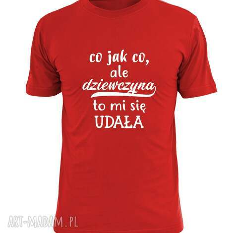 Koszulka z nadrukiem dla chłopaka - prezent na walentynki