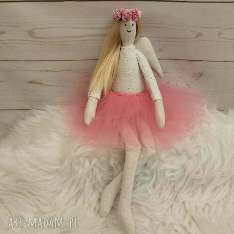 lalka anioł tilda, antyalergiczne prezent, dziecko dla dziecka